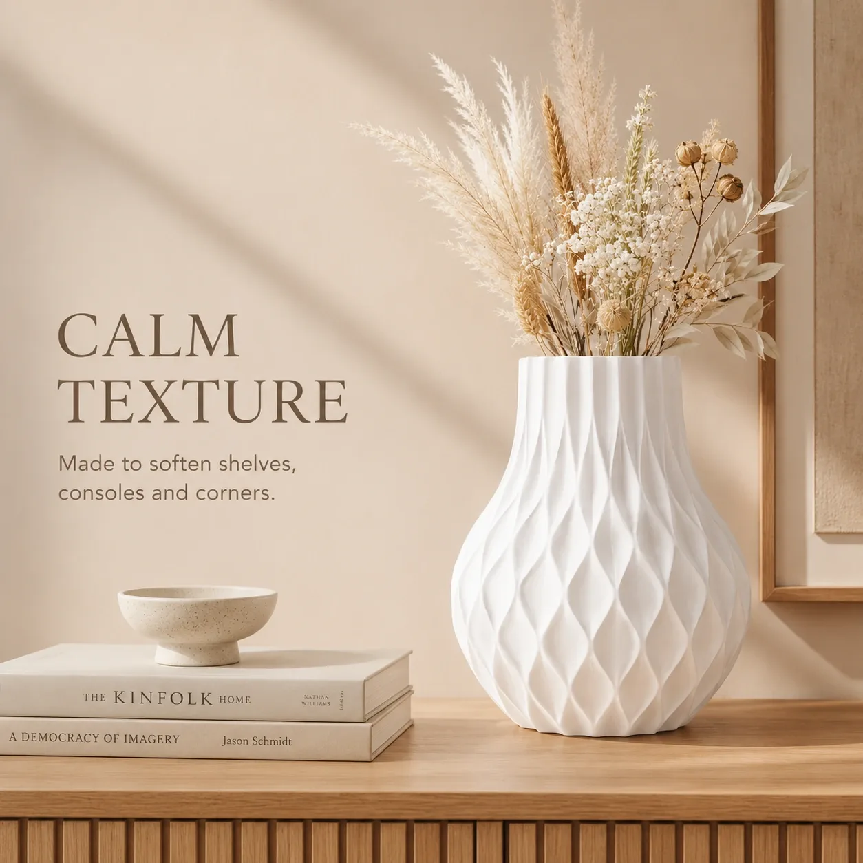 Pink Bnana Petal Lattice Vase gallery view 6