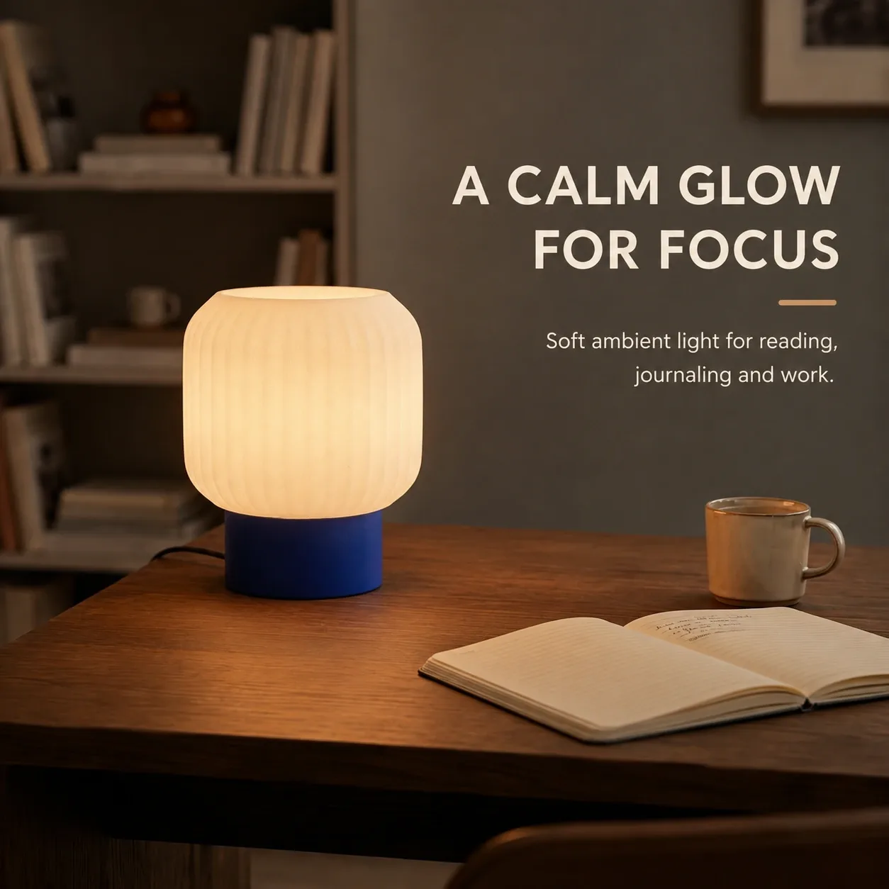 Pink Bnana Lumi Rib Lamp main view