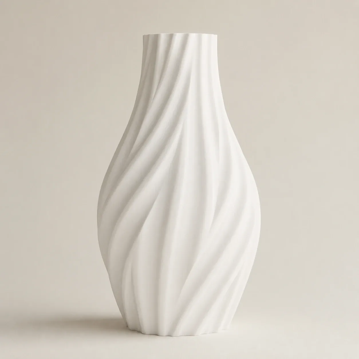 Pink Bnana Flowline Vase main view