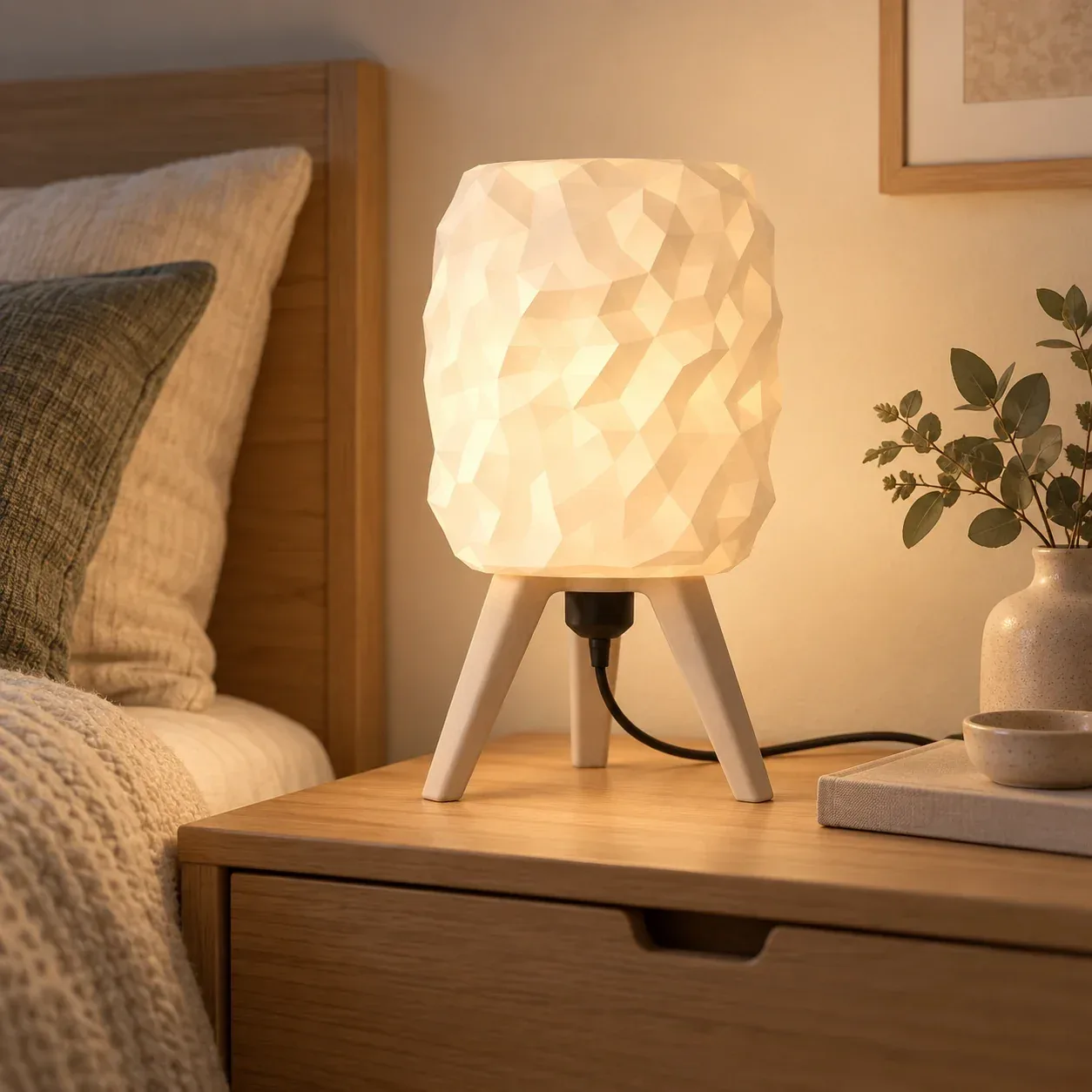 Hexa Tripod lamp alternate interior