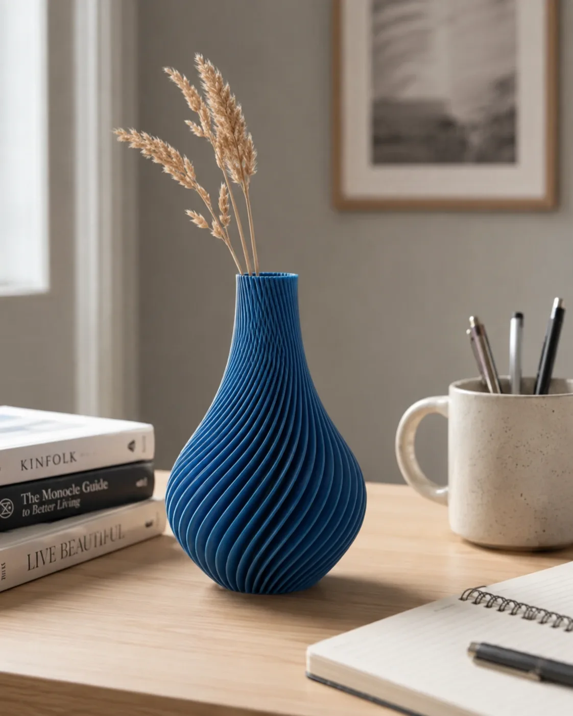 Pink Bnana Tide Twist Vase gallery view 3
