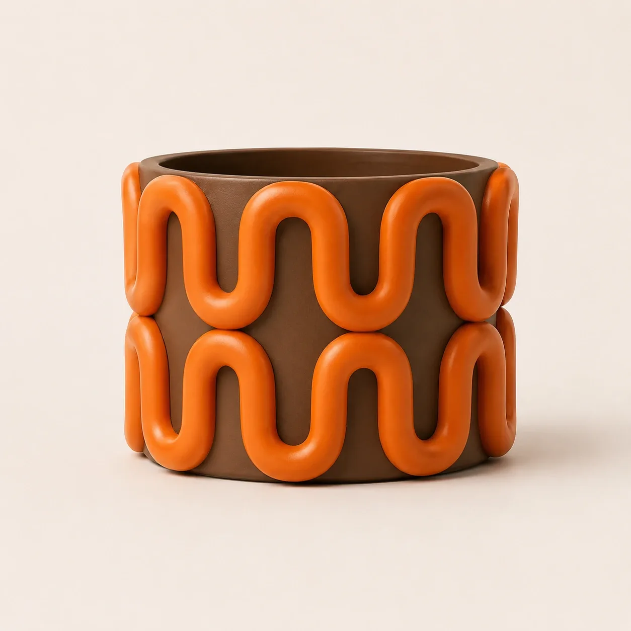 Pink Bnana Ripple Root Planter gallery view 5