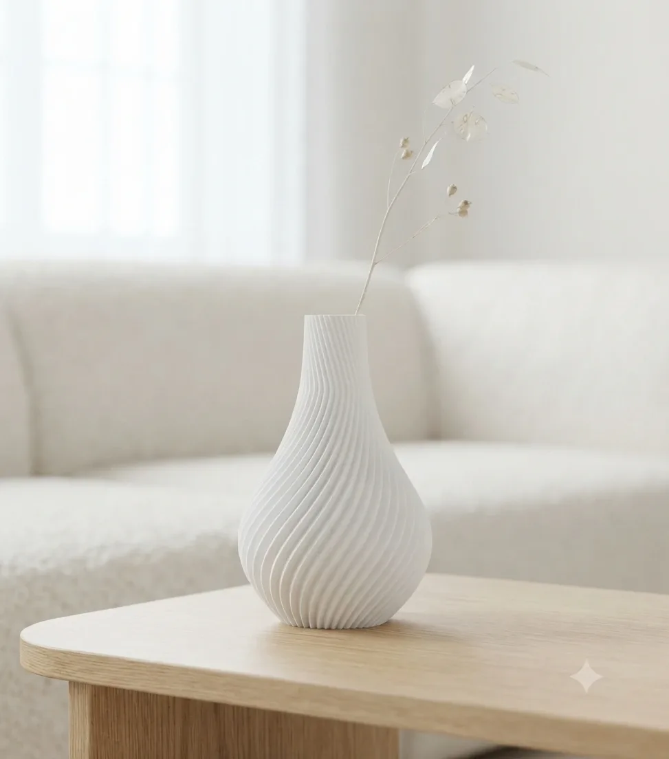 Pink Bnana Tide Twist Vase gallery view 7
