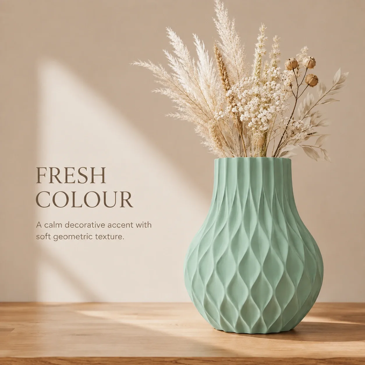 Pink Bnana Petal Lattice Vase gallery view 2