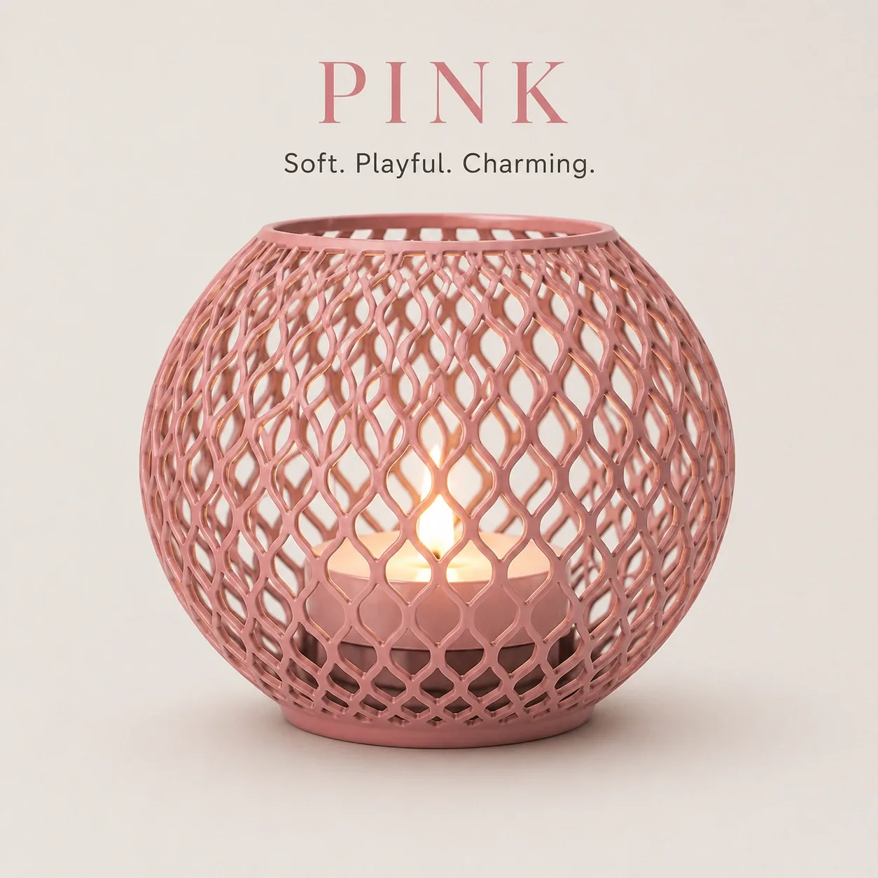 Pink Bnana Pebble Glow Bowl gallery view 7