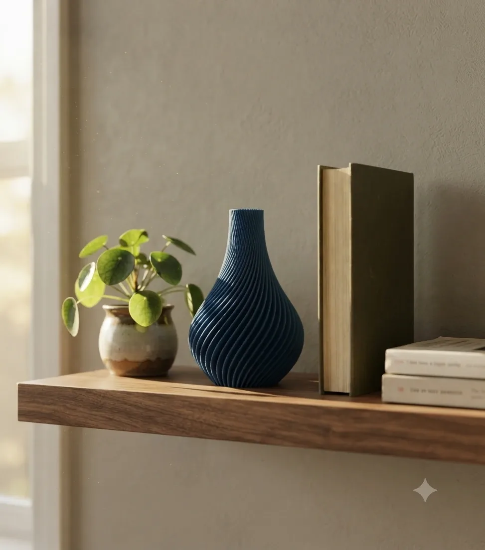 Pink Bnana Tide Twist Vase gallery view 4