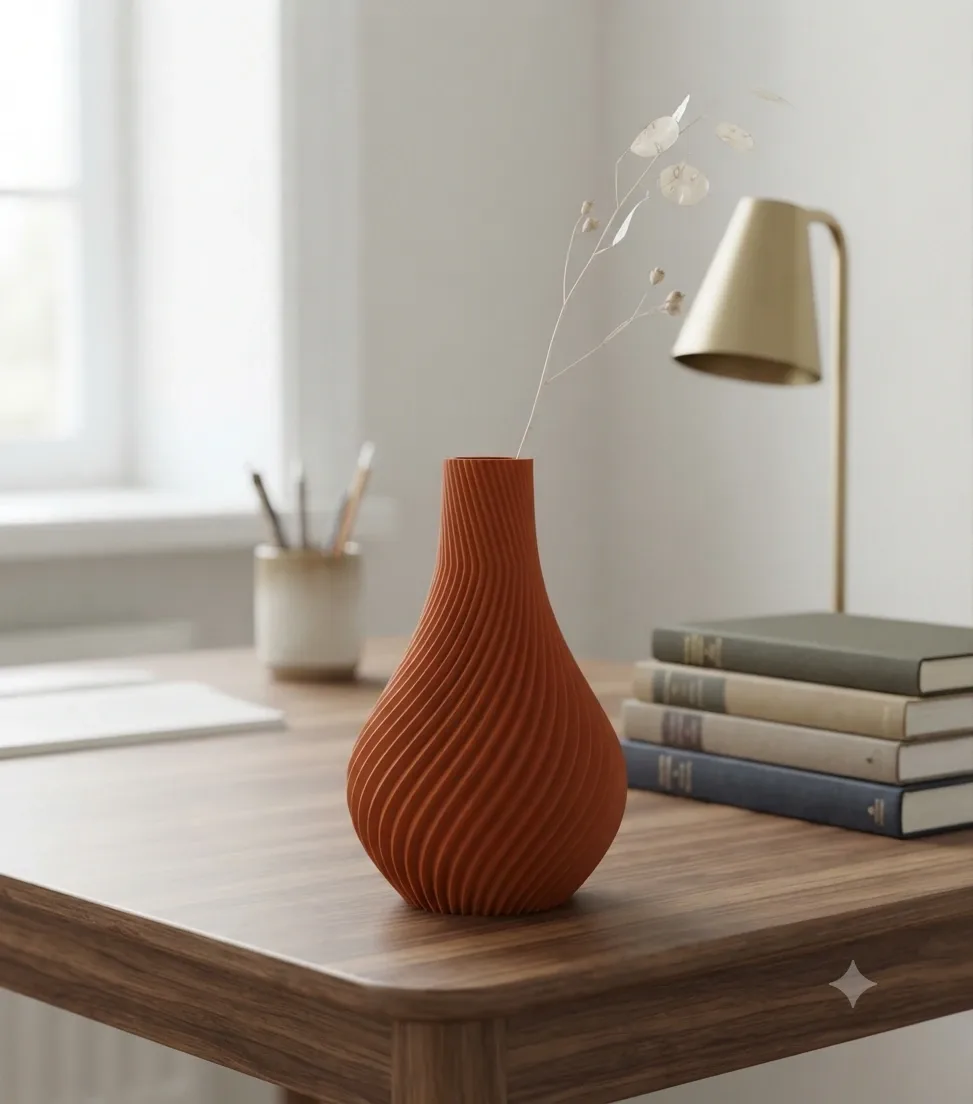Pink Bnana Tide Twist Vase gallery view 5