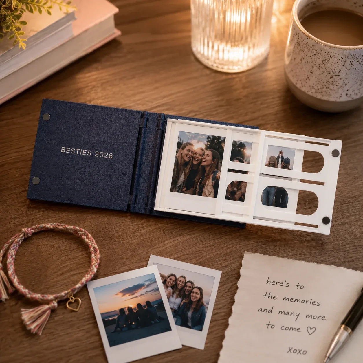 Sky Blue Instax Memory Flipbook graduation photo display
